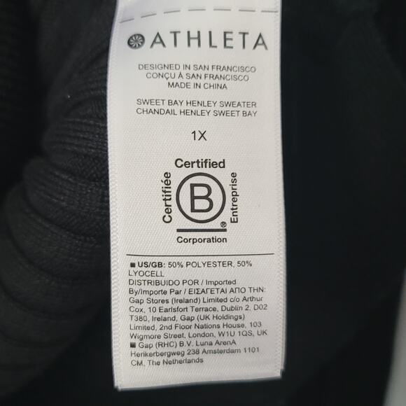 Athleta- Women's 3 piece bundle- black and white- plus size 1x, 2x, and 3x - Picture 6 of 7